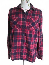 Superdry Red/Navy Shirt Size S