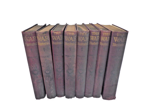 Antique the war illustrated - the,