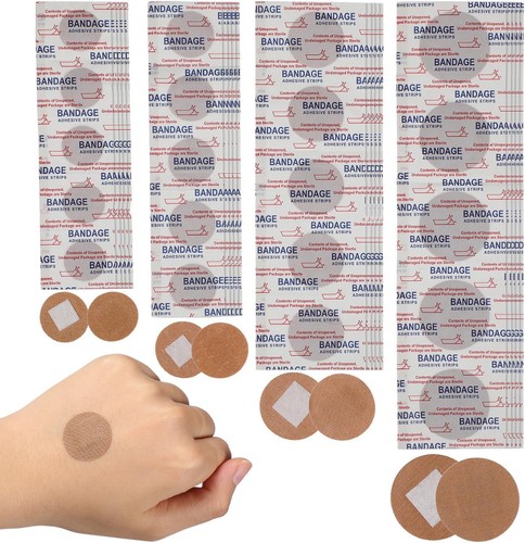 100pcs small round plasters - round,