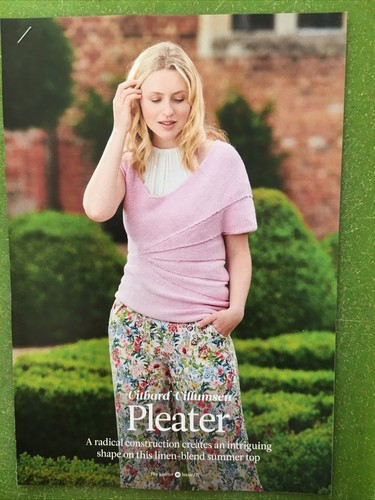 Top knitting pattern pleater - knitting, (pleater