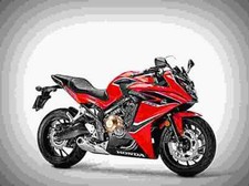 Honda CBR650F 2018 4 A4 Photo Print