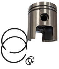 ukscooters LAMBRETTA PISTON KIT 175CC GP LI SX 62MM STANDARD SIZE RINGS CIRCLIPS