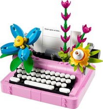 Lego Creator 3in1, 31169, Typewriter With Flowers, Complete, Great Condition