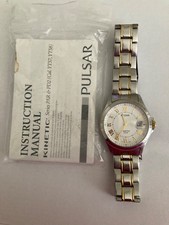 Pulsar Kinetic 100 watch2-tone stainless steel band