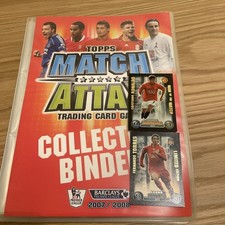 Topps Match Attax Collector Binder inc. MOM Ronaldo & Limited Torres