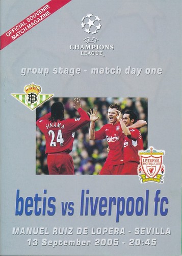 Real betis liverpool - real, (uefa