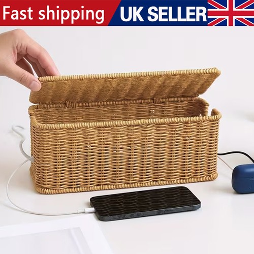 Large wire cord storage box - large,