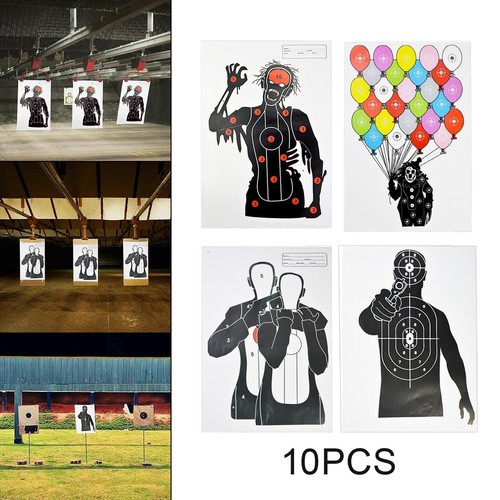Paper silhouette targets range - silhouette,