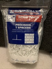 Tile Spacers 1000 pieces 1/16"