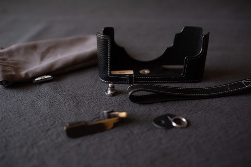 Leica m10 m10r leather half - leather,