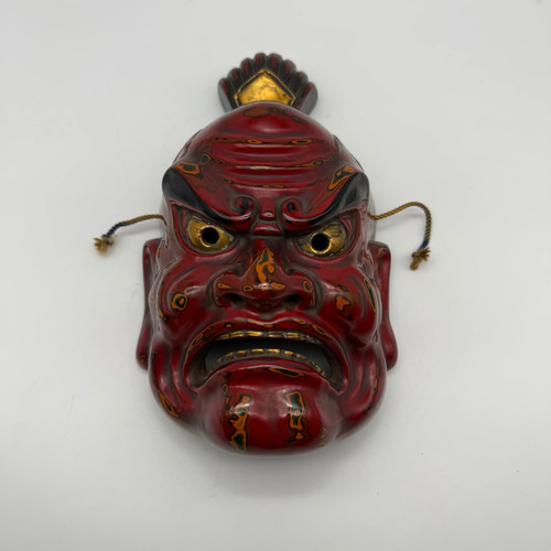 Japanese noh mask agyo - japanese,