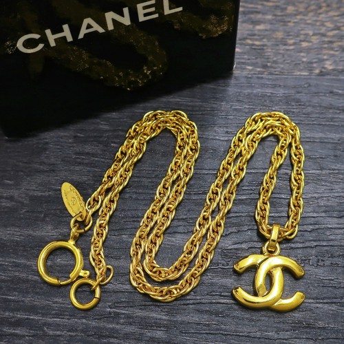 Chanel gold plated logos - chanel,