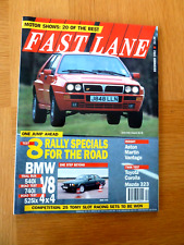 Fast Lane Magazine December 1992 Toyota Corolla Mazda 323, BMW V8 4x4, 540i, 740