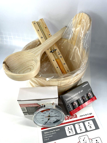 Classic sauna wooden bucket - classic,