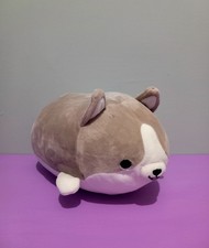 Brown And White Stuffed Corgi