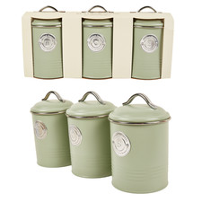 Set of 3 Tea Coffee Sugar