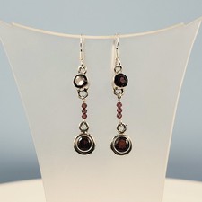 Garnet Sterling Silver