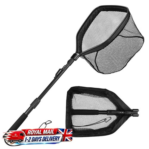 Rubber coated landing net - coated,