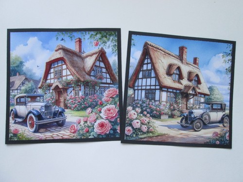 Set english countryside - set,