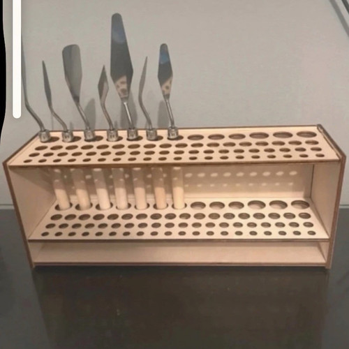 Wooden perforated brush - , &