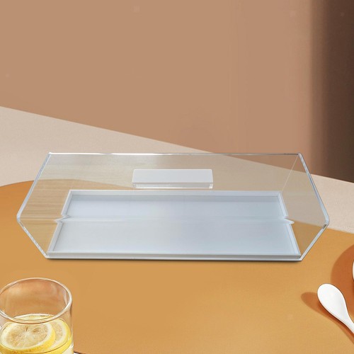 Acrylic bread box display - acrylic,