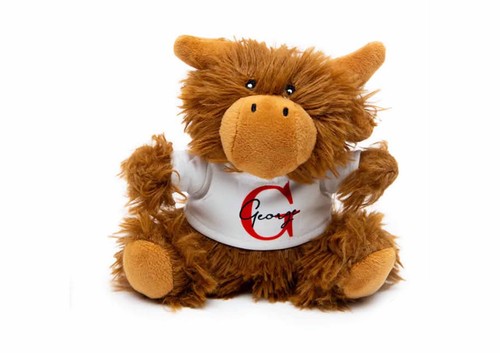 Personalised highland cow bag