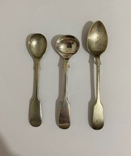 Vintage Small Spoons x 3 - Silver ?