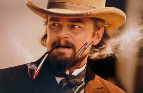 Leonardo dicaprio hand signed - dicaprio,