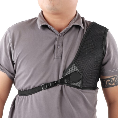 Archery chest guard leather - chest,