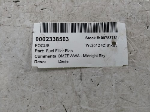 Ford focus fuel filler - ford,