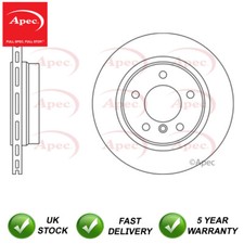 1x Brake Disc Rear Apec Fits