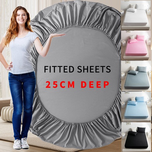 25cm mattress fitted sheet - 25cm,
