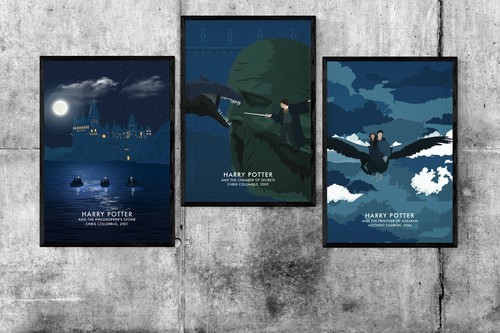 Harry potter poster - harry, set