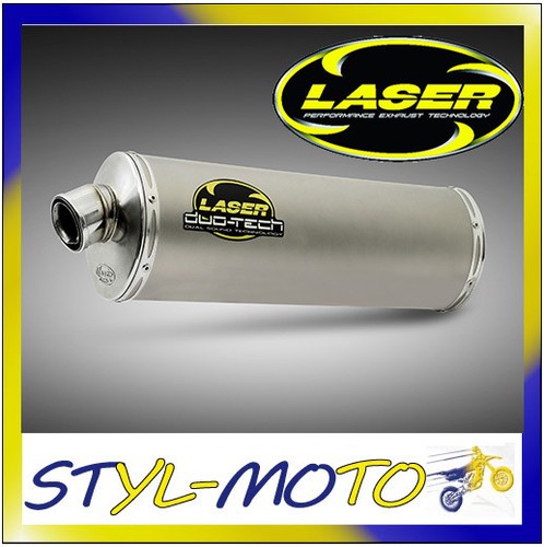 Laser duo tech steel exhaust - laser,