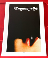 Emmanuelle Adult Movie/Film Poster Art PICTURE / PRINT 9" x 6.5" Small