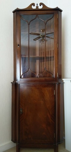 Antique mahogany corner - antique,