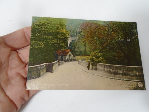 Wishaw vintage postcard - wishaw,