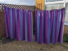 2 x Curtains Mauve - Width