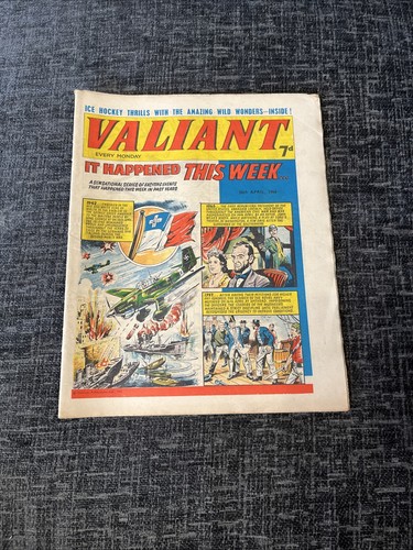 Valiant comic april 1966 - comic,