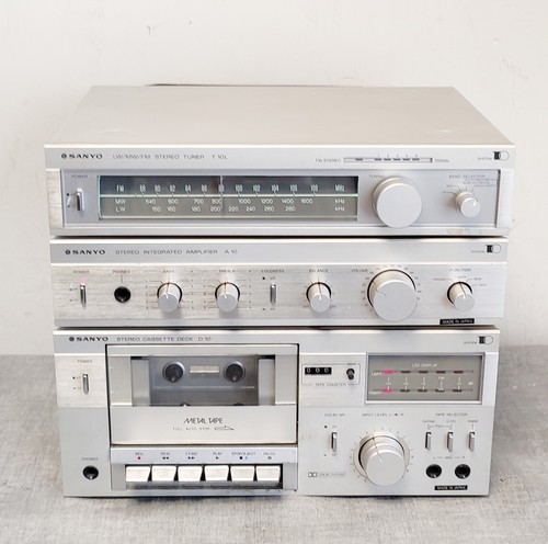 Vintage sanyo system mini - system, 10