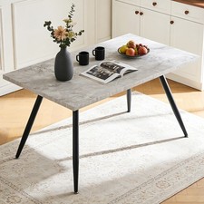 150cm White Wooden Dining