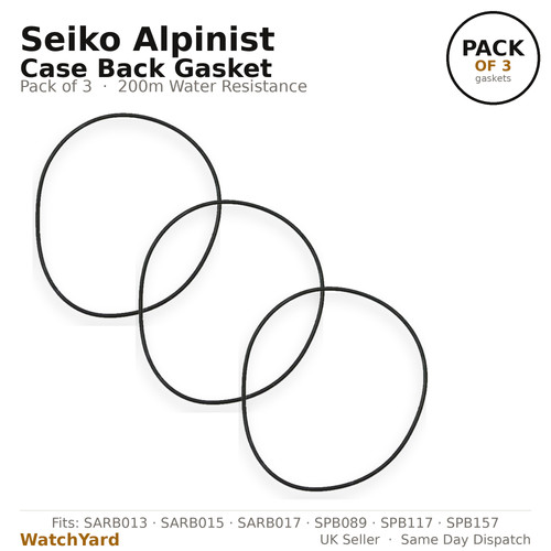 Seiko alpinist caseback - 3x,
