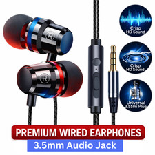 Earphones Wired Headphones In