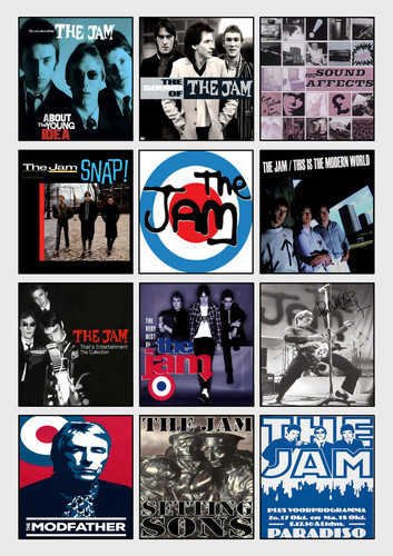 The jam music prints retro - the,