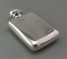 Small Victorian Silver Hip