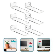 6pcs Floating Shoe Shelves