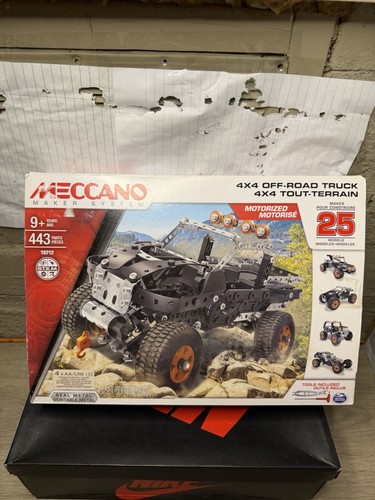 Meccano motorized stem 4x4 - meccano,