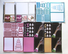 6 Sheets Foiled & Die Cut