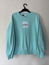 Girls Zara Maui & Sons Aqua Green Graphic Print Sweatshirt Age 11-12 Years 