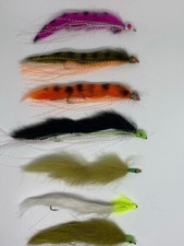 3x 2/3" Weighed Snake flies